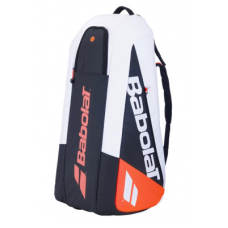 RAQUETEIRA BABOLAT PURE STRIKE RH6 - BRANCO/PRETO/VERMEHO